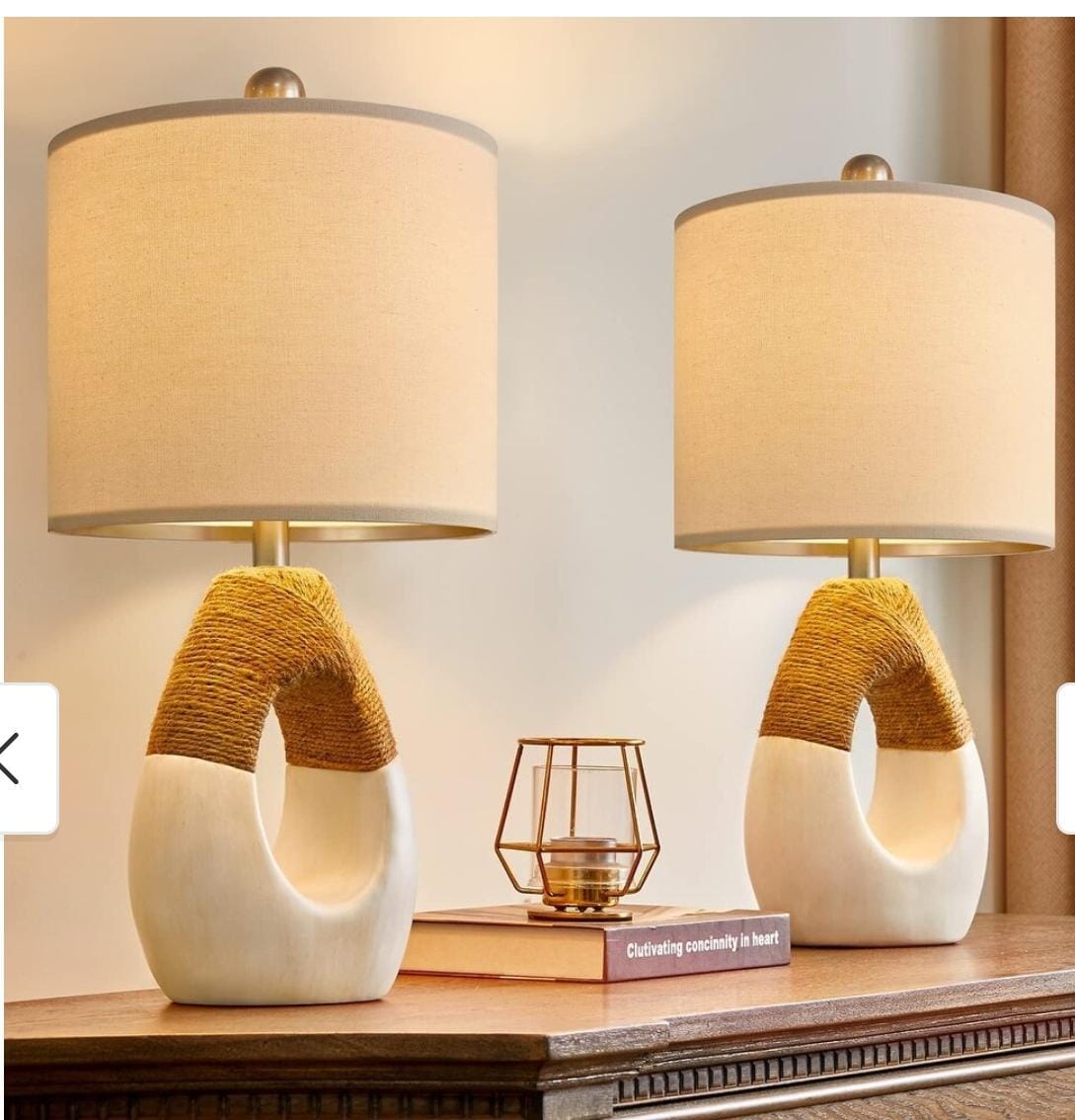 OYEARS Boho Table Lamps